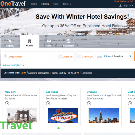 OneTravel Hotels & 29+ HOTEL BOOKING SITES Like onetravel.com